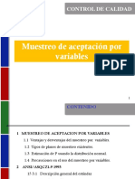 Muestreo de Aceptacion Por Variables