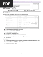 Contrôle Continu #1:::::: Module:Gestion Financière