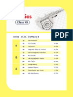 Physics - Session Plan - Class 12