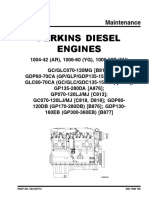Perkins Diesel Engines: Maintenance