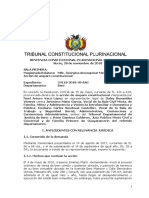 Derecho Al Debido Proceso en Su Elemento Derecho Al Juez Natural SCP