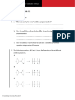 Worksheet C11.02: Addition Polymers