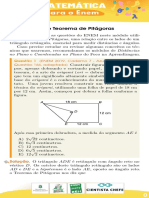Aplicações do Teorema de Pitágoras e resolução de questões do ENEM