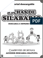 Fichas de Silabario PDF
