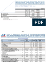 No.003.22 Quotation For Water Intermediate Tank - Rev.2