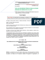 Ley Del Sistema Estatal de Seguridad Publica T.O. 01-03 - 2021