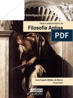 Textos Selecionados de Filosofia Antiga