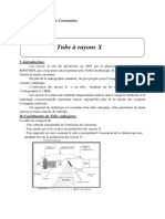 1 Cours Tube À Rayons X 2021 DR SEGUENI 1