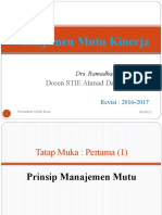 Manajemen MUTU Kinerja (Rev2017) - P2K