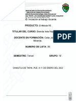 El Método R5: una propuesta de reflexión metodológica para la formación docente