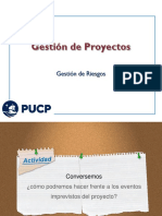 Gestión de riesgos en proyectos