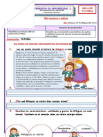 Ficha 27 de Mayo Tutoría - Iv Ciclo