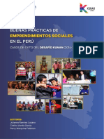 Buenas Prácticas de Emprendimientos Sociales en El Perú