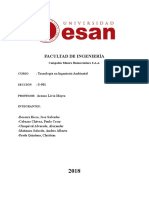 Tecnología en Ingenieria Ambiental - Compañía Minera Buenaventura S.A.A.