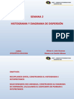 Histograma y Diagrama de Dispersión