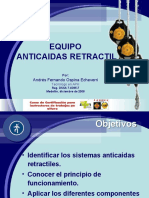 TSA - Anticaidas Retractil