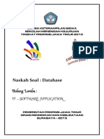 Soal Database 2013