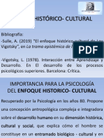 Psicología Histórico- Cultural. Power Point