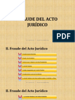 Fraude Del Acto Jurídico