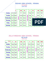 Zilla Parishad High School, Vendra.: Vi Class