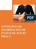 Antologia Etapas Del Juicio Oral I