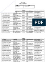 Lista de Estudiantes