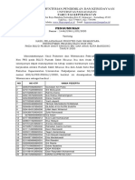 Pengumuman Test Kesehatan - RSKIA 1