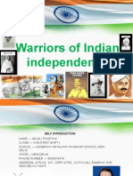 Warriors of Indian Independence