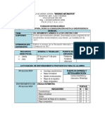 Actividades de La Semana 35 y 36 Hmx