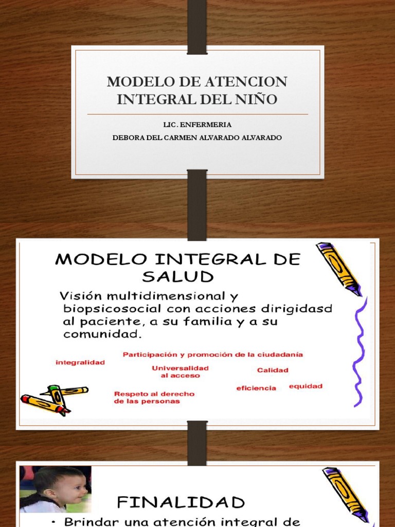 Modelo de Atencion Integral Del Nino | PDF