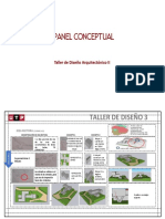 Panel Conceptual: Taller de Diseño Arquitectónico II