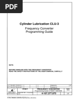 Cylinder Lubrication CLU-3: Frequency Converter Programming Guide