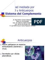 Sistema de Complemento Celulas B y Anticuerpos