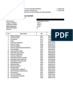 Format Excel Import Nilai Rapor Matematika Kelas 6