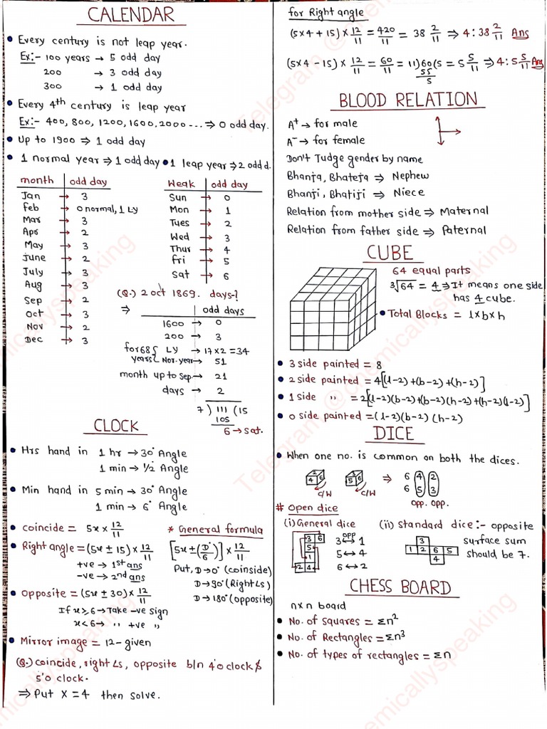 aptitude-short-notes-pdf