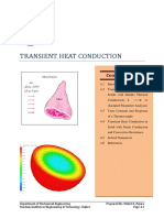 Transient Heat Conduction: Course Contents