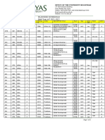 Midyear, Ay 2021-2022 Blocked Schedule