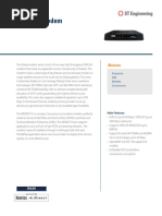 Product Sheet MDM2510 IP Satellite Modem