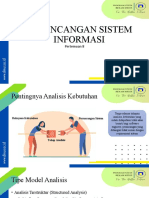 Pertemuan 8 - Perancangan SIstem Informasi I