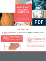 Analgesia y Anestesia Obstétrica
