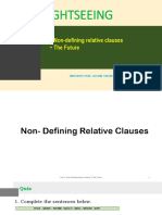 Unit2 - Non-Defining Relative Clause