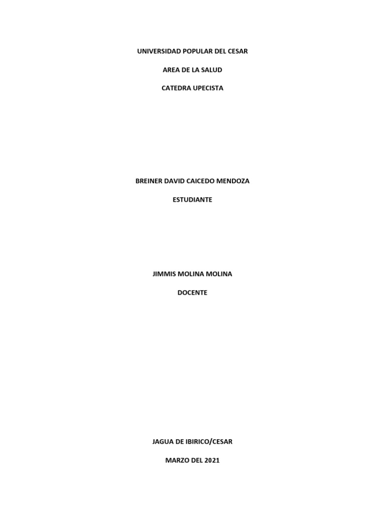 Misión y Visión de la U. Popular del Cesar | PDF | Universidad ...