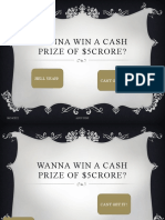 Wanna Win A Cash Prize of $5crore?: Hell Yeah! Cant Get It !