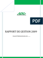 Projet de Rapport Activité ADC 2010