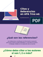 Citas y Referencias APA 7ma