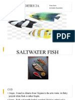 FOOD COMMODITIES 2A (SALTWATER FISH)
