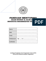 Panduan Mentoring KIAI