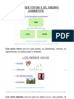 Los Seres Vivos y El Medio Ambiente 3º Primaria