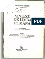 Sinteze de Limba Romana