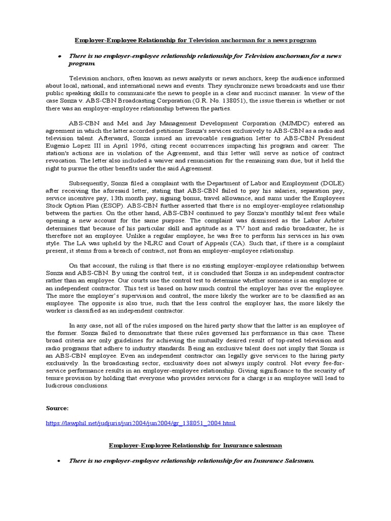 No. 8 Television Anchorman 13 Insurance Salesman Output PDF